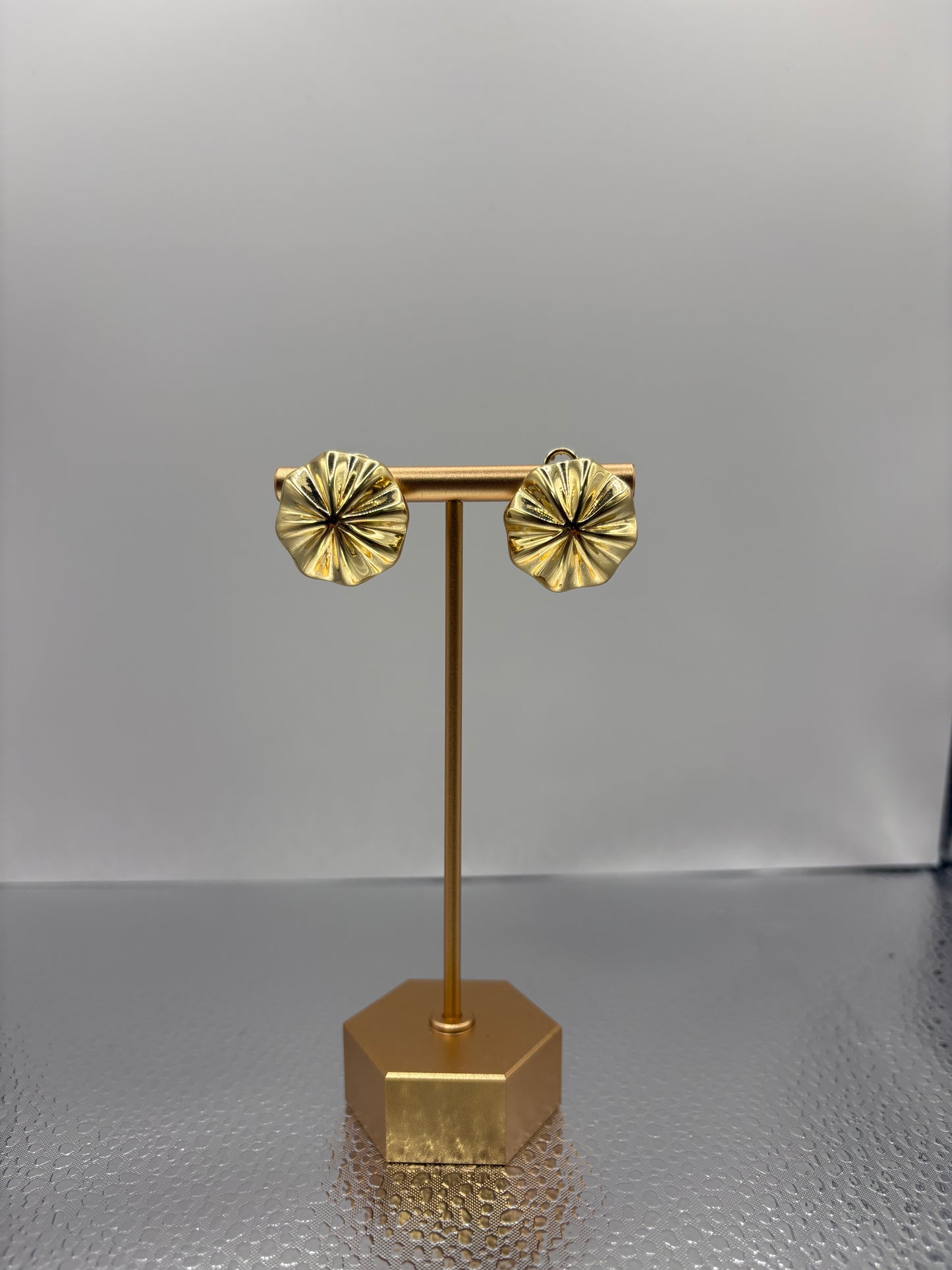 Earrings Omega 10k