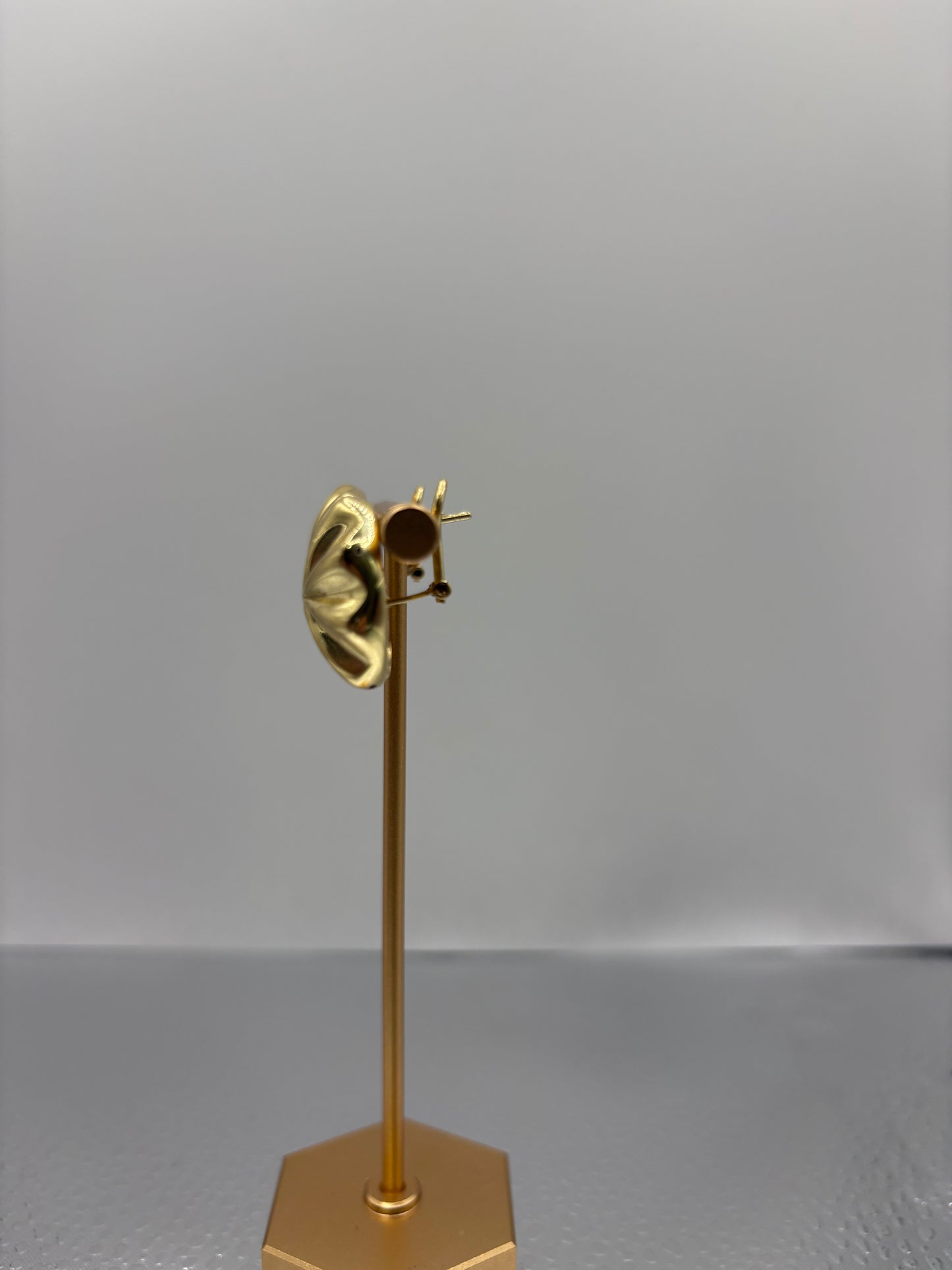 Earrings Omega 10k