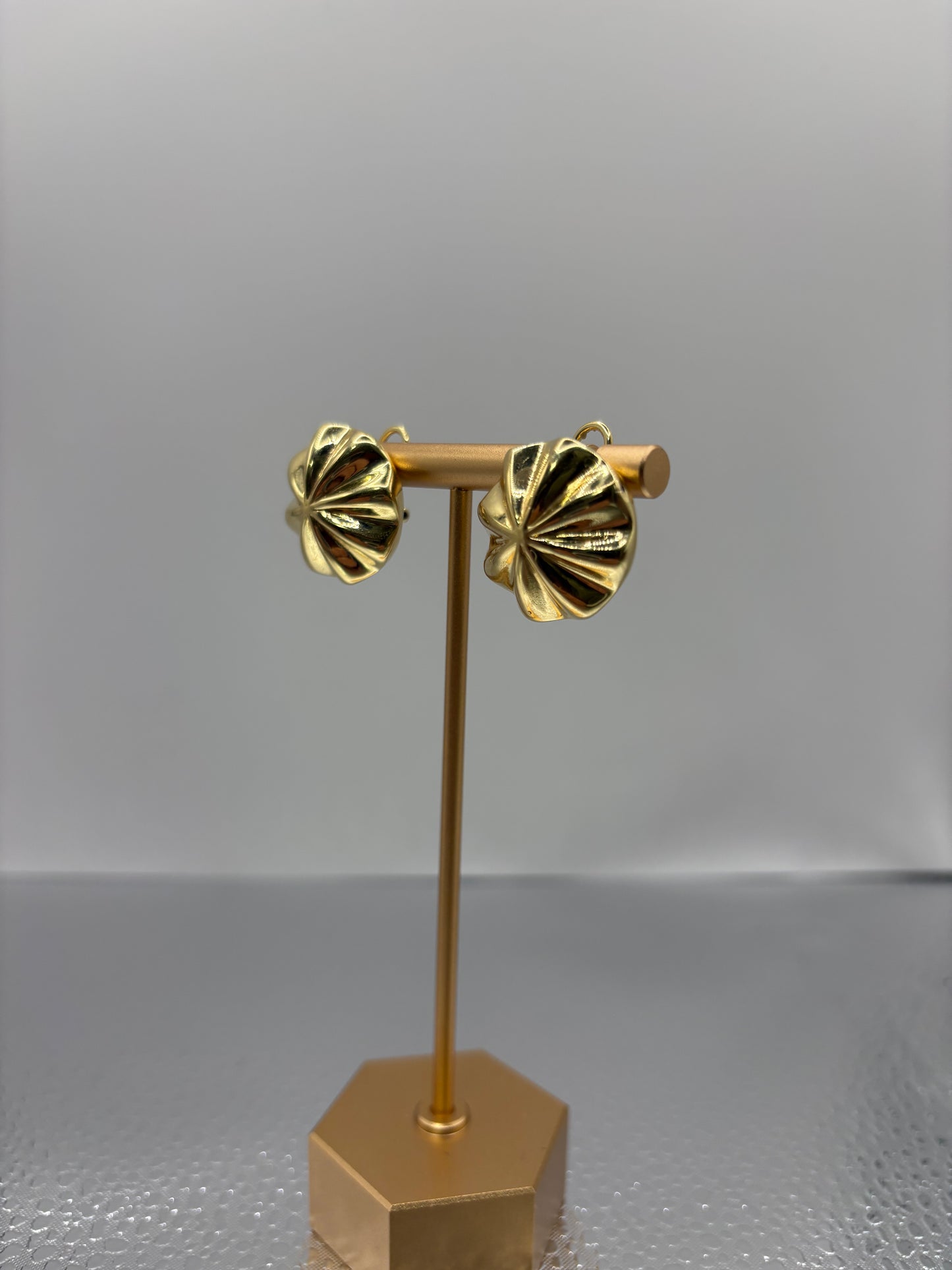 Earrings Omega 10k