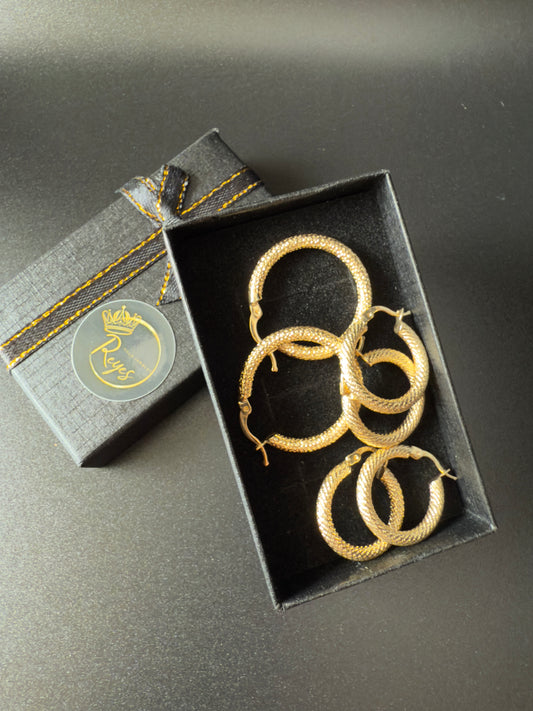 Fancy Hoops combo trio 10K
