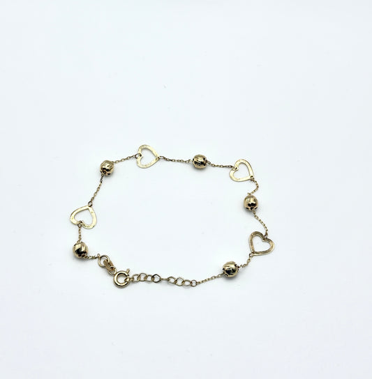 ✨ 14K Gold Women’s Charm Bracelet ✨