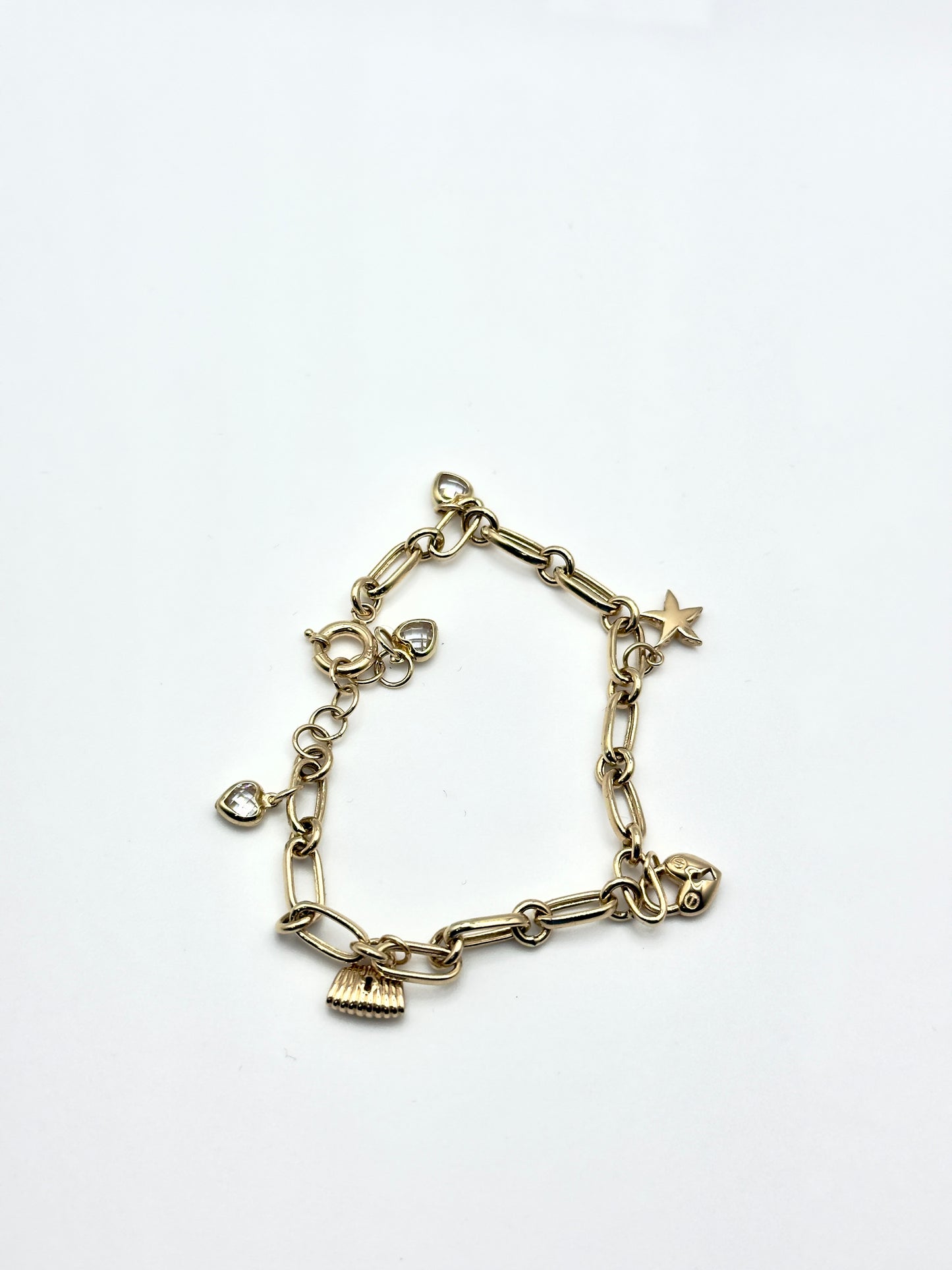 ✨ 14K Gold Women’s Charm Bracelet ✨