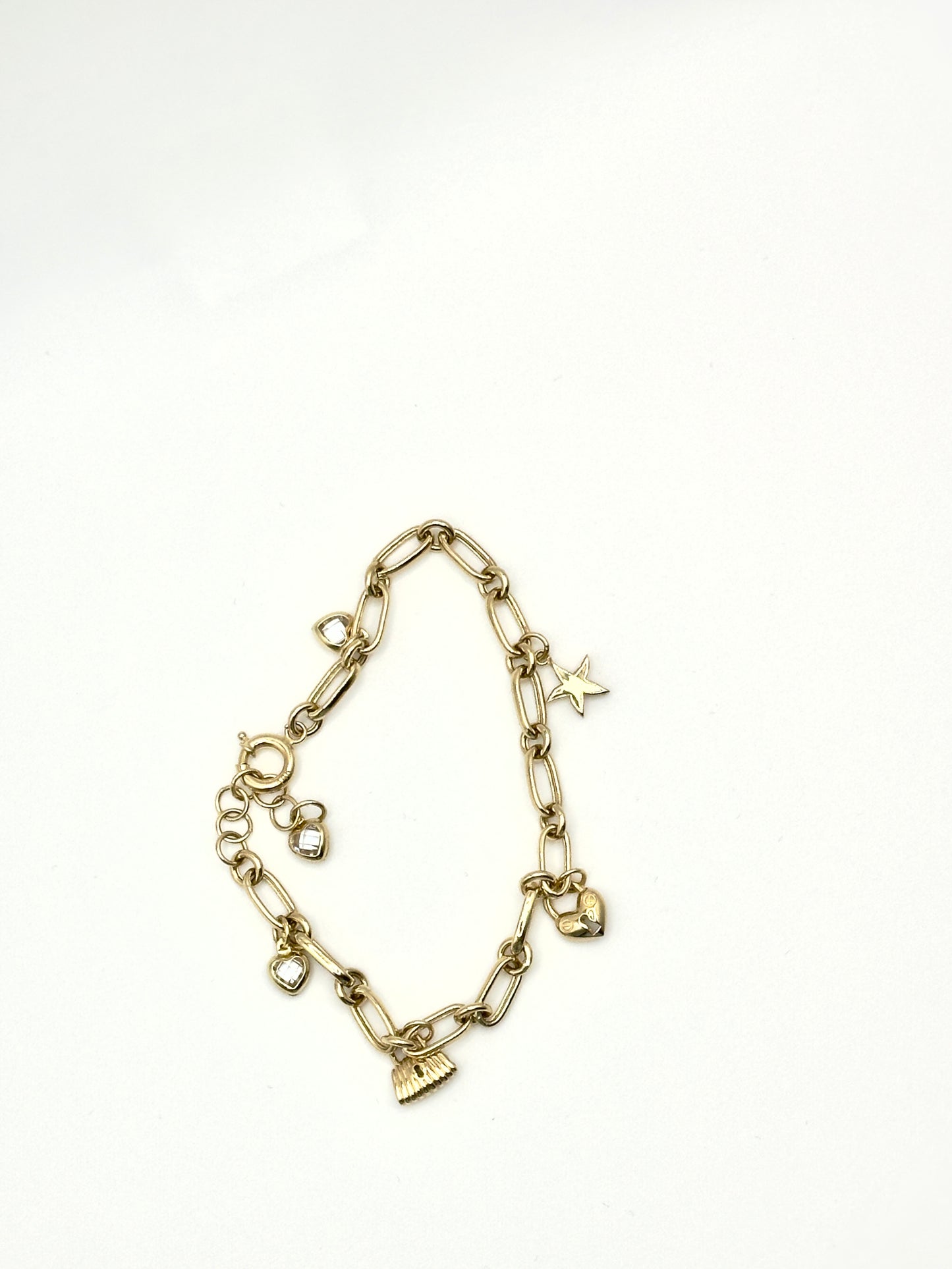 ✨ 14K Gold Women’s Charm Bracelet ✨