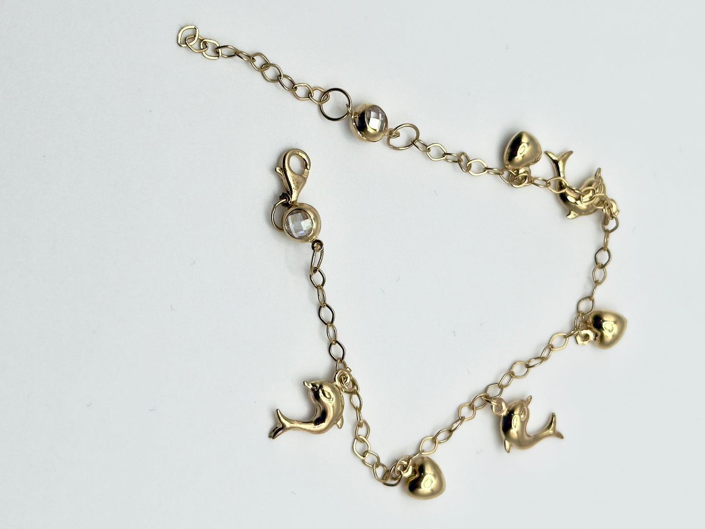 ✨ 14K Gold Women’s Charm Bracelet ✨