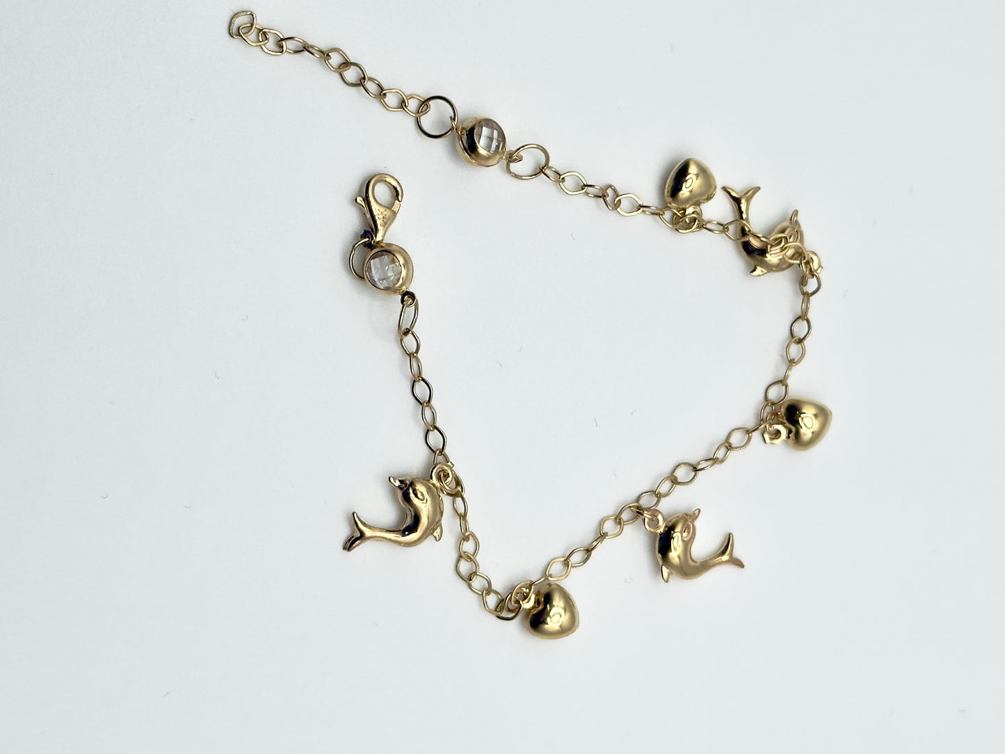 ✨ 14K Gold Women’s Charm Bracelet ✨