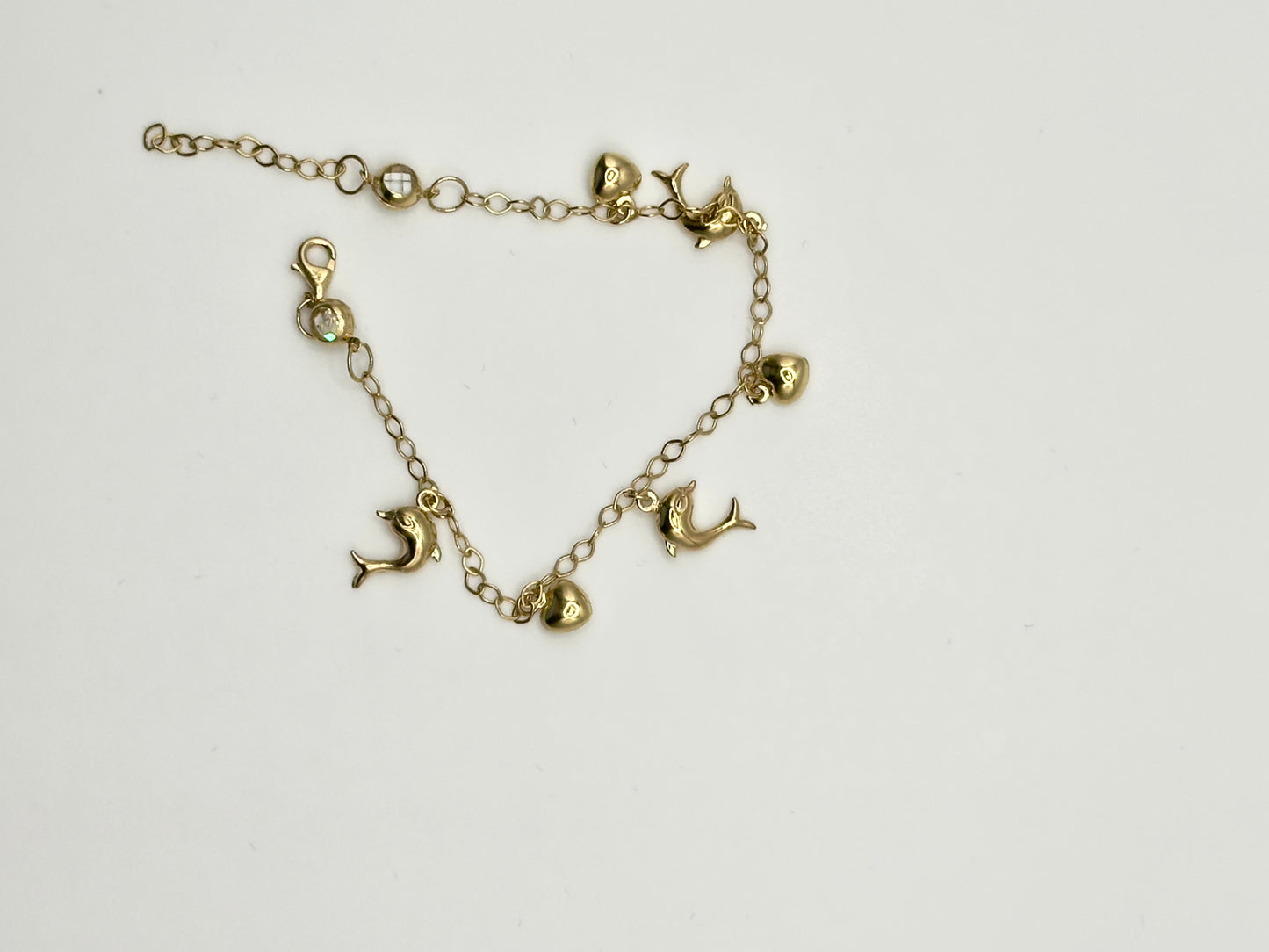 ✨ 14K Gold Women’s Charm Bracelet ✨