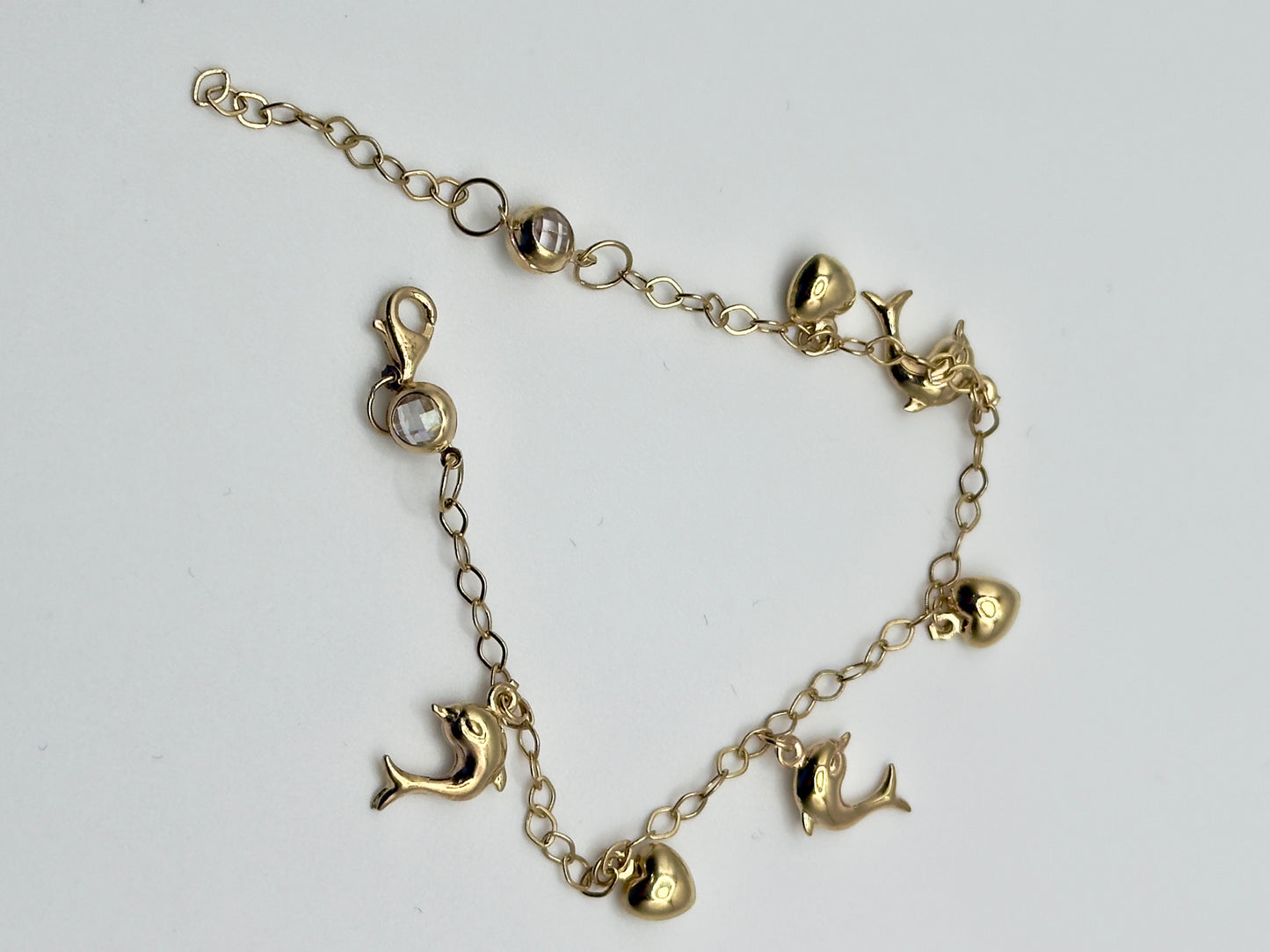 ✨ 14K Gold Women’s Charm Bracelet ✨