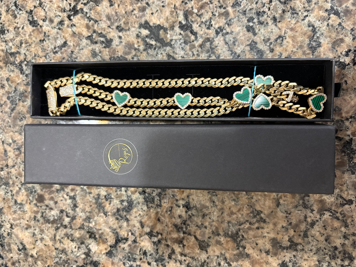 Women’s Monaco Style Jewelry Set 10K