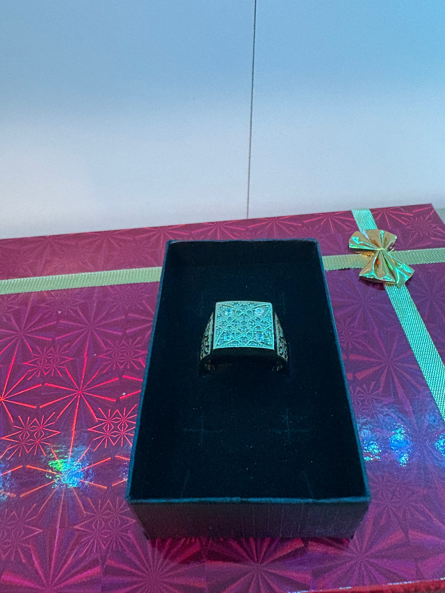 Bundle – Chain with 2 Rings & Charm | 10K Imported Gold