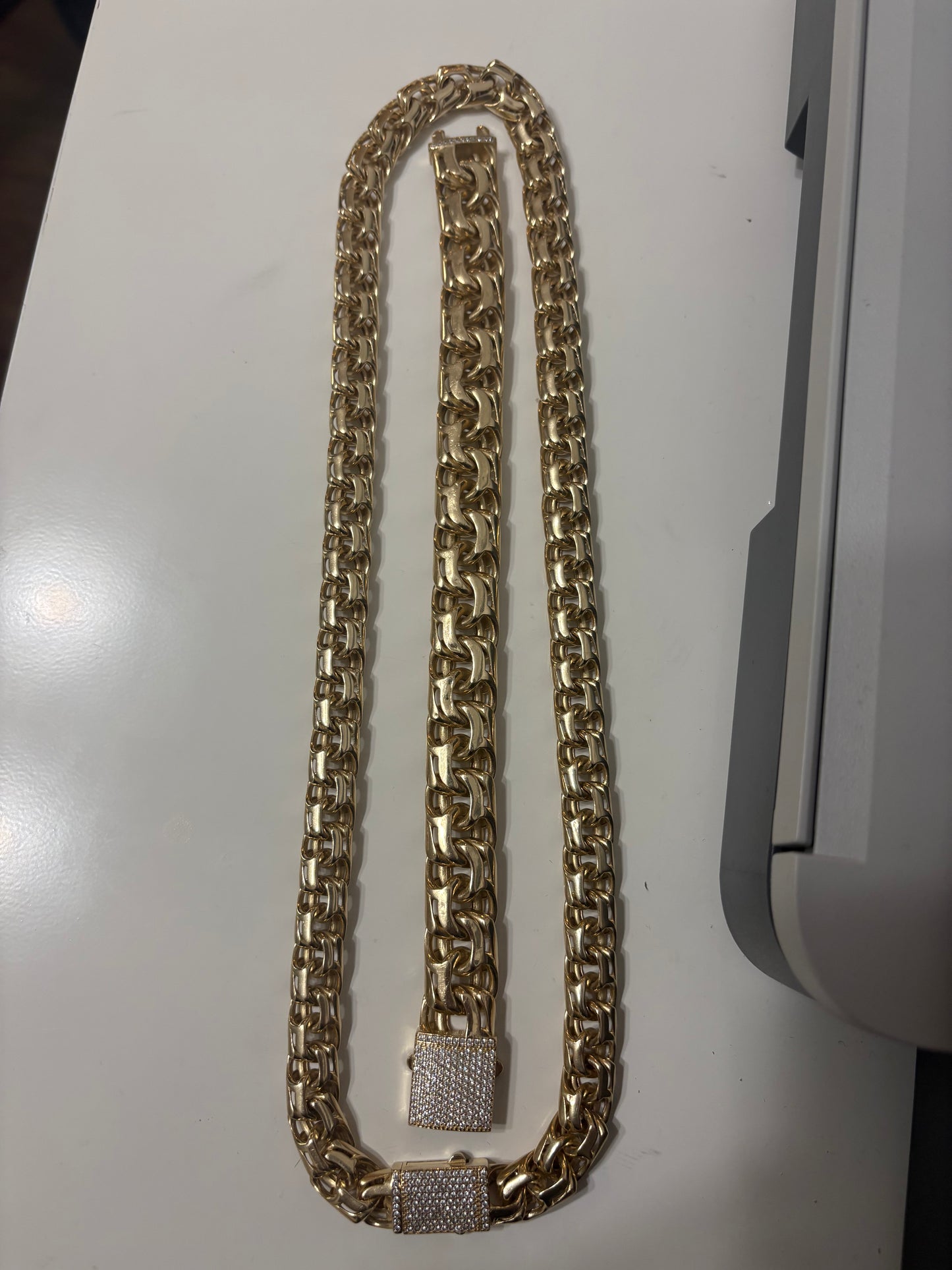 14K Gold Chain & Bracelet Set 86.6gr
